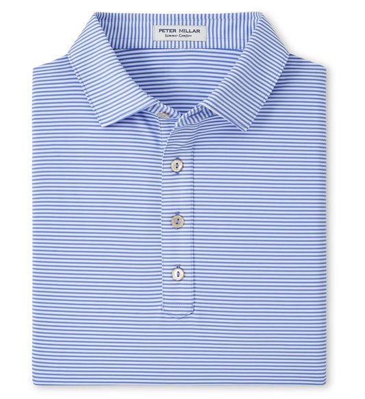 Lawson Performance Jersey Polo in Seaside Blue by Peter Millar
