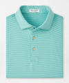 Jubilee Stripe Performance Polo in Meadow by Peter Millar