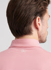 Jubilee Stripe Performance Polo in Tango Pink by Peter Millar