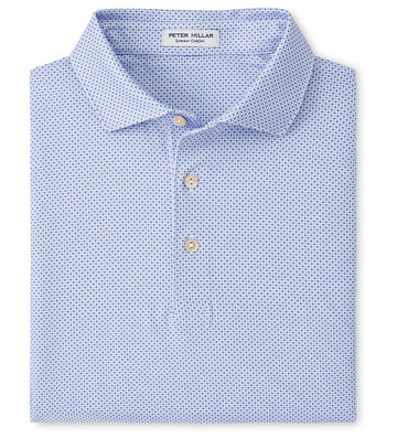 Phoenix Performance Jersey Polo in White by Peter Millar