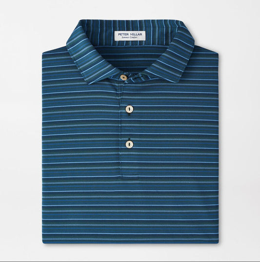Atrium Performance Jersey Polo in Nordic Pine by Peter Millar