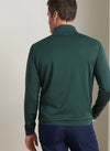 Perth Mélange Performance Quarter-Zip in Nordic Pine by Peter Millar