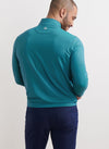 Perth Birdseye Performance Quarter-Zip in Sport Navy by Peter Millar