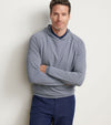 Pine Sugar Stripe Performance Hoodie in Navy by Peter Millar