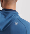 Pine Performance Hoodie in Blue Haze by Peter Millar