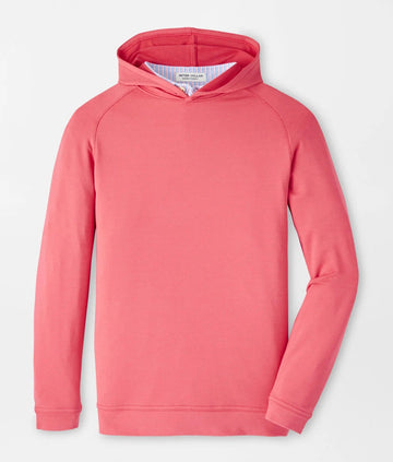 Pine Performance Hoodie in Tango Pink by Peter Millar