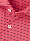 Winston Performance Mesh Polo in Tango Pink by Peter Millar