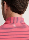 Winston Performance Mesh Polo in Tango Pink by Peter Millar