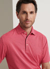 Winston Performance Mesh Polo in Tango Pink by Peter Millar