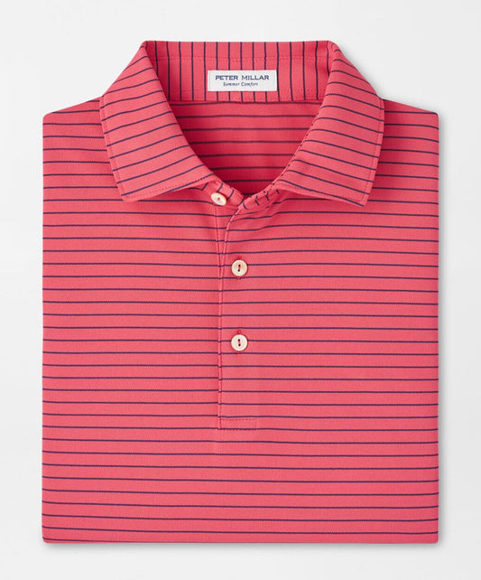 Winston Performance Mesh Polo in Tango Pink by Peter Millar