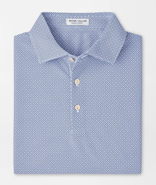 Porta Performance Mesh Polo in White by Peter Millar