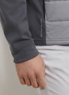 Weld Hybrid Half-Zip in Iridium/Oslo Grey by Peter Millar