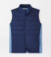 Fuse Hybrid Fleece Vest in Navy by Peter Millar