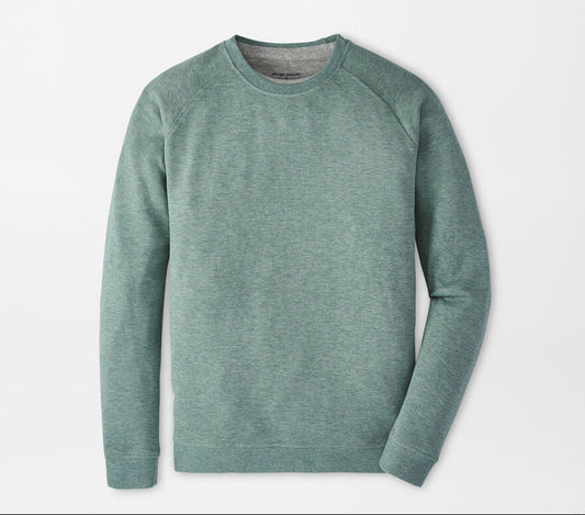 Crown Comfort Knit Crew in Basil by Peter Millar