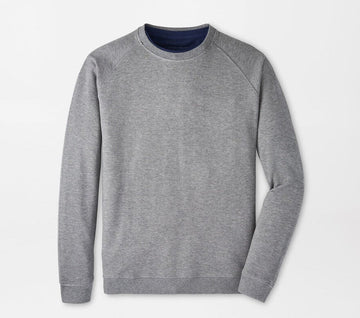 Crown Comfort Knit Crew in Oslo Grey by Peter Millar