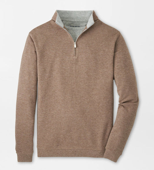 Crown Comfort Pullover in Poplar Brown by Peter Millar