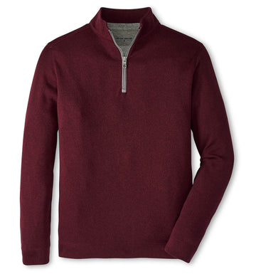 Crown Sweater Fleece Quarter-Zip in Autumn Foliage by Peter Millar