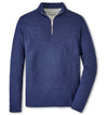 Crown Sweater Fleece Quarter-Zip in Navy by Peter Millar
