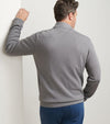 Crown Sweater Fleece Quarter-Zip in Oslo Grey by Peter Millar