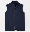 Crown Sweater Fleece Vest in Navy by Peter Millar