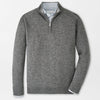 Crescent Quarter-Zip Sweater in Oslo Grey by Peter Millar
