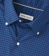 Conway Crown Lite Cotton-Stretch Sport Shirt in Blue Haze by Peter Millar