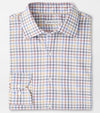 North Coast Crown Lite Cotton-Stretch Sport Shirt in Evening Tide by Peter Millar