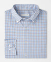 Julian Crown Lite Cotton-Stretch Sport Shirt in Evening Tide by Peter Millar
