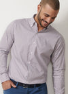 Julian Crown Lite Cotton-Stretch Sport Shirt in Navy by Peter Millar