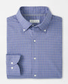 Stowe Crown Lite Cotton-Stretch Sport Shirt in Deep Violet by Peter Millar