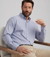 Leavenworth Performance Twill Sport Shirt in Evening Tide by Peter Millar