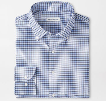 Leavenworth Performance Twill Sport Shirt in Evening Tide by Peter Millar