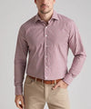 Fairbanks Performance Twill Sport Shirt in Autumn Foliage by Peter Millar