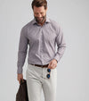 Fairbanks Performance Twill Sport Shirt in French Press by Peter Millar