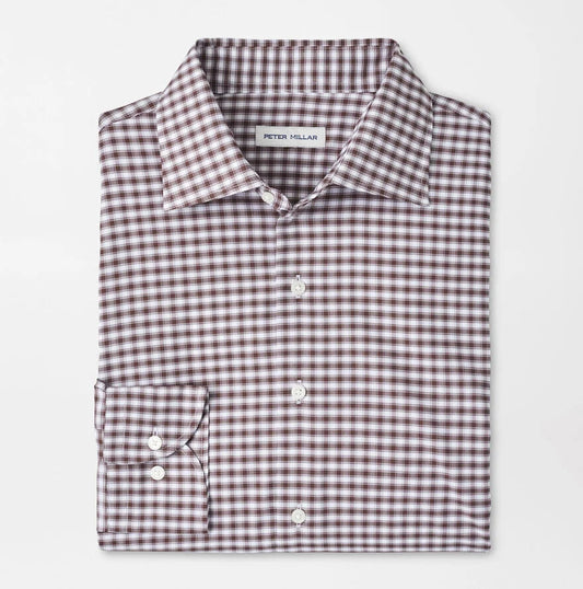 Fairbanks Performance Twill Sport Shirt in French Press by Peter Millar