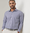 Fairbanks Performance Twill Sport Shirt in Navy by Peter Millar