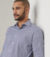 Fairbanks Performance Twill Sport Shirt in Navy by Peter Millar