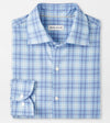 Bar Harbor Performance Flannel Sport Shirt in Ruddy Blue by Peter Millar