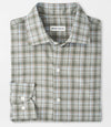 Whitecap Performance Flannel Sport Shirt in Basil by Peter Millar