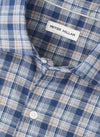 Whitecap Performance Flannel Sport Shirt in Blue Haze by Peter Millar