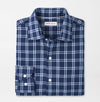 Mystic Performance Flannel Sport Shirt in Navy by Peter Millar
