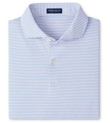Ballad Performance Jersey Polo in Misty Rose by Peter Millar
