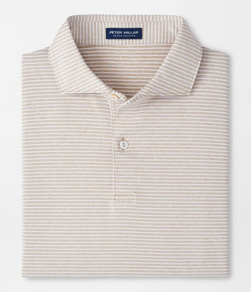 Ballad Performance Jersey Polo in Barley by Peter Millar
