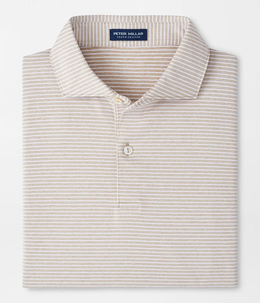 Ballad Performance Jersey Polo in Barley by Peter Millar