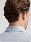 Ballad Performance Jersey Polo in Gale Grey by Peter Millar