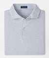 Ballad Performance Jersey Polo in Gale Grey by Peter Millar