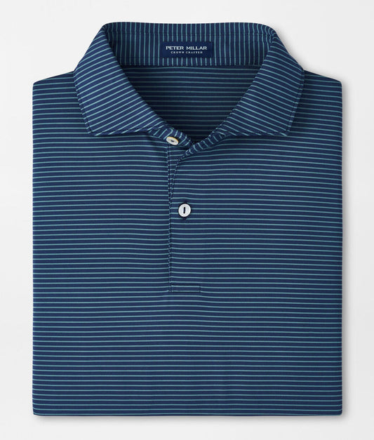 Ballad Performance Jersey Polo in Navy by Peter Millar