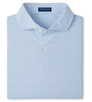 Ambrose Performance Jersey Polo in White by Peter Millar