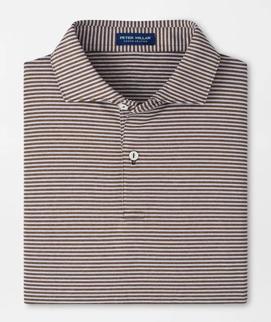Ambrose Performance Jersey Polo in Antique Walnut by Peter Millar