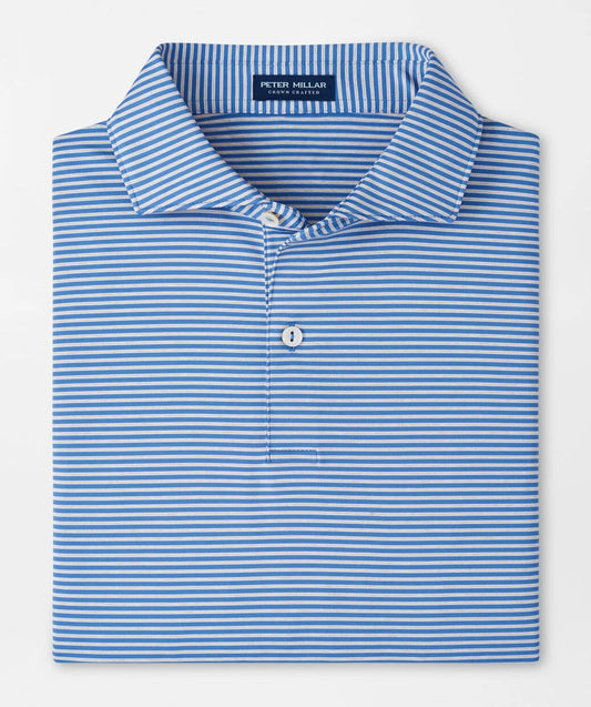 Ambrose Performance Jersey Polo in Lunar Blue by Peter Millar